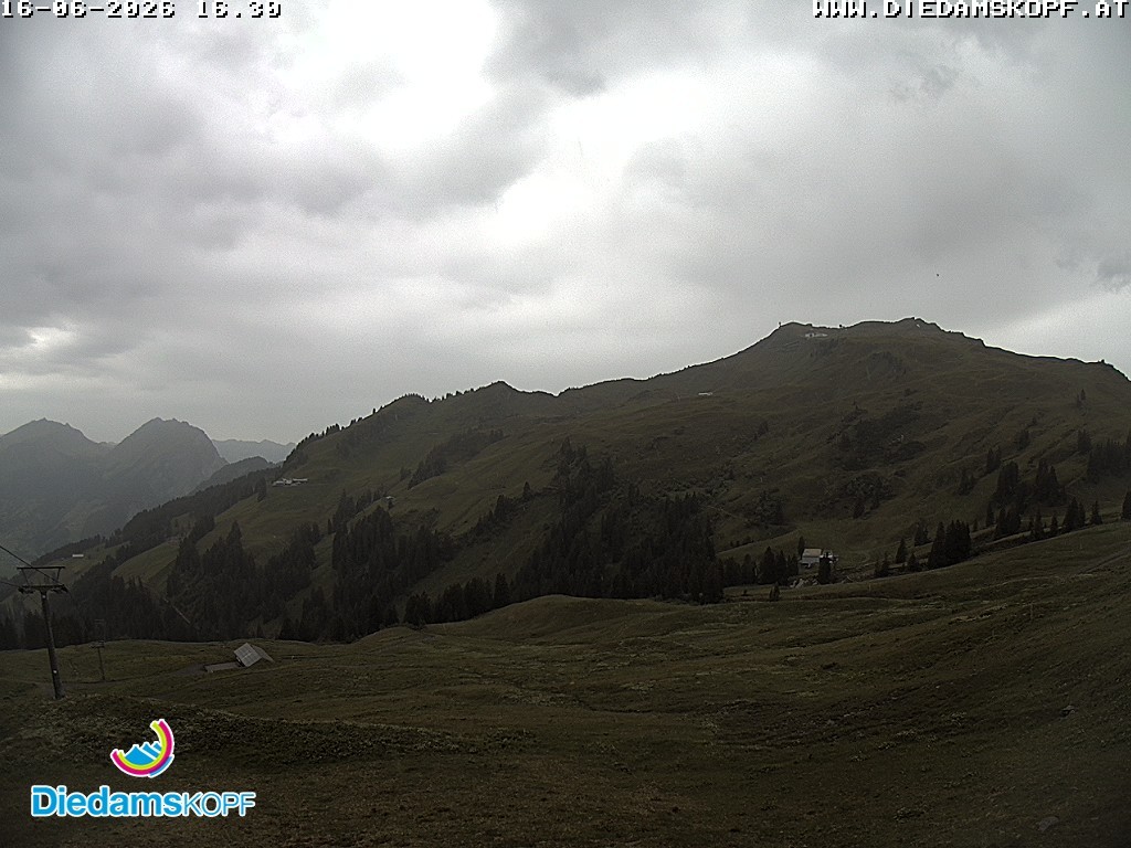 Archiv Foto Webcam Panorama Diedamskopf von der Breitenalpe