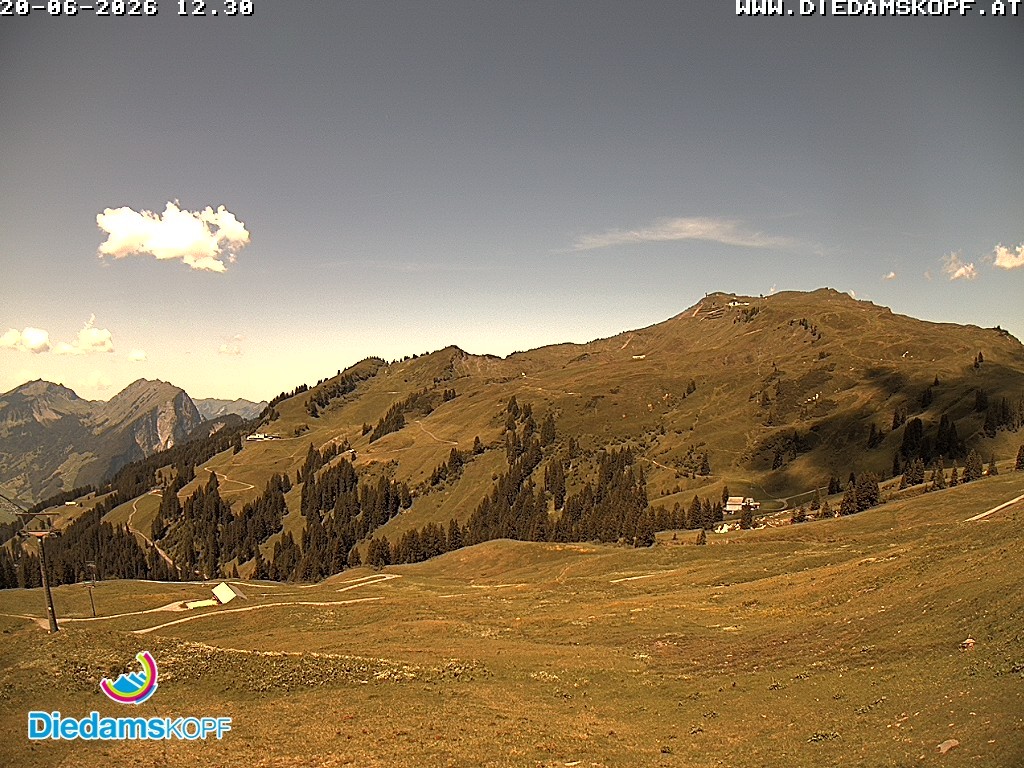 Archiv Foto Webcam Panorama Diedamskopf von der Breitenalpe