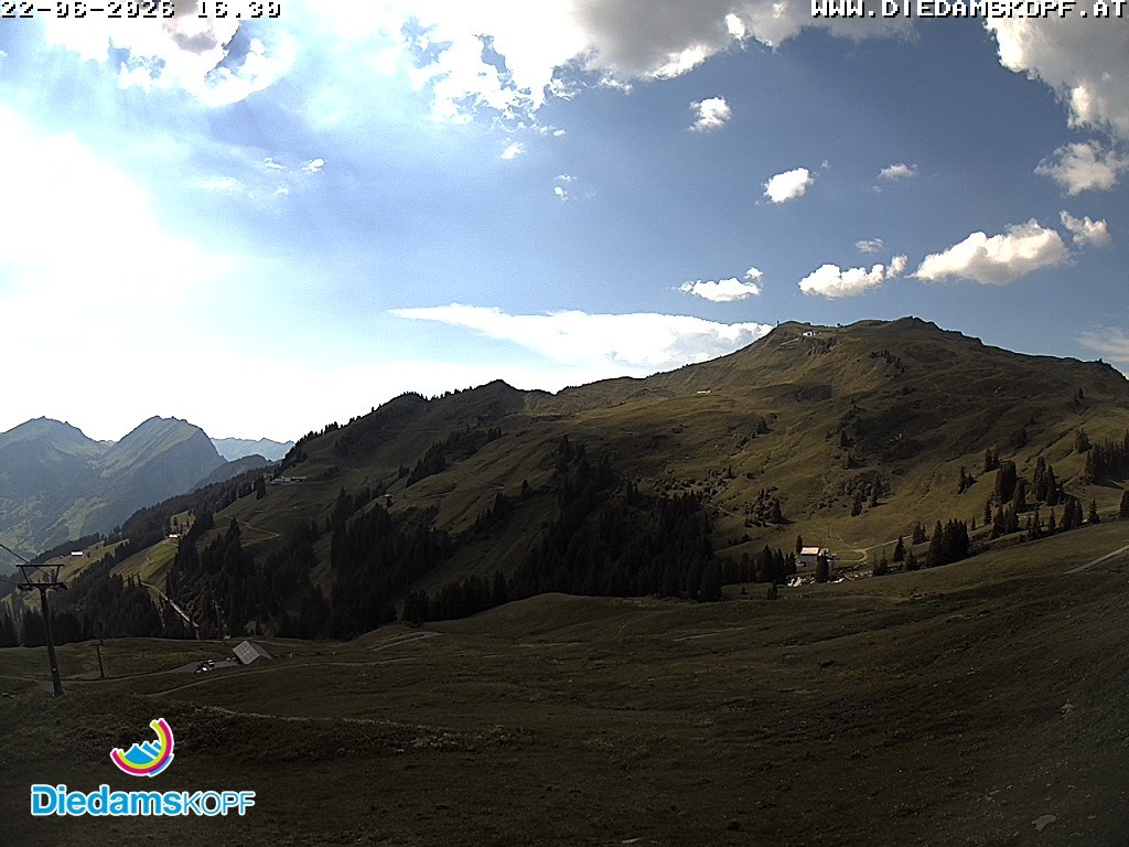 Archiv Foto Webcam Panorama Diedamskopf von der Breitenalpe