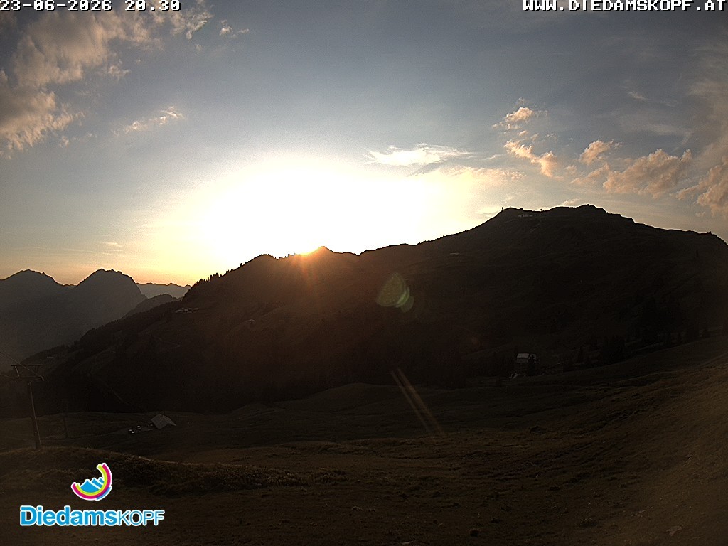 Archiv Foto Webcam Panorama Diedamskopf von der Breitenalpe