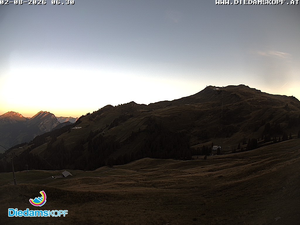 Archiv Foto Webcam Panorama Diedamskopf von der Breitenalpe