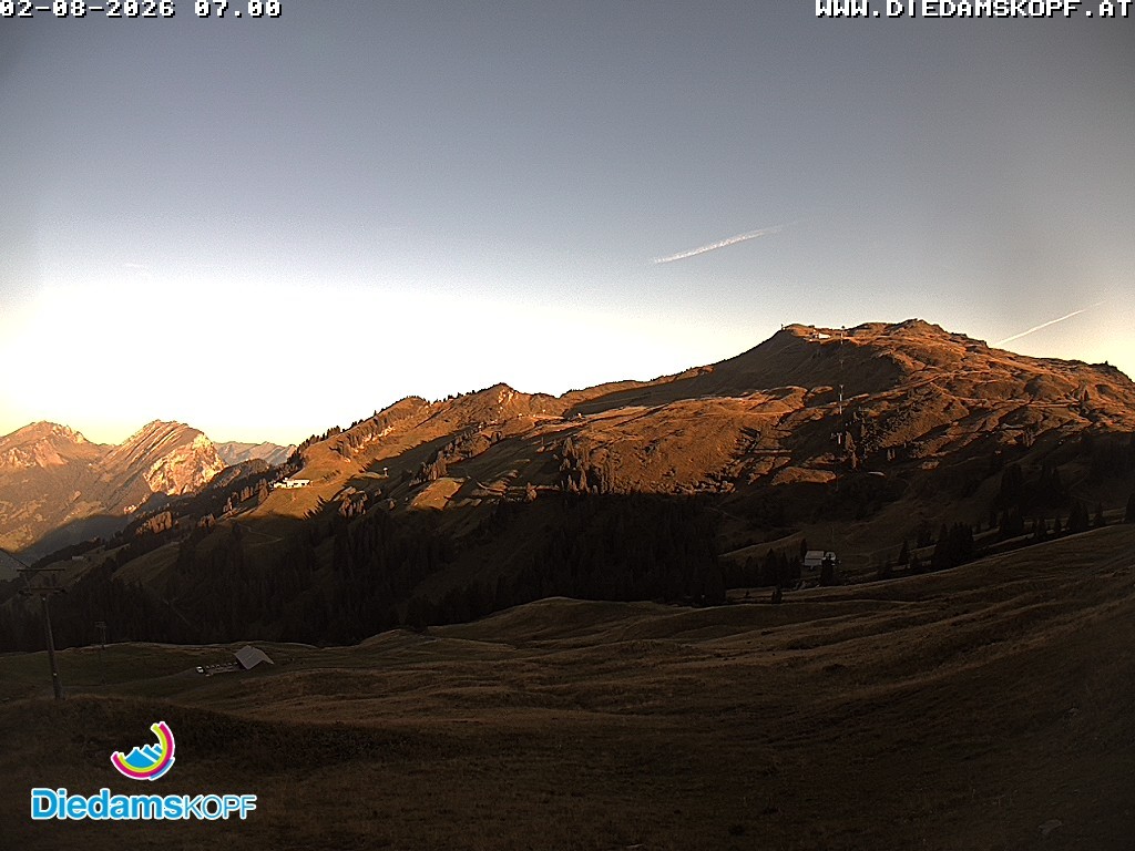 Archiv Foto Webcam Panorama Diedamskopf von der Breitenalpe