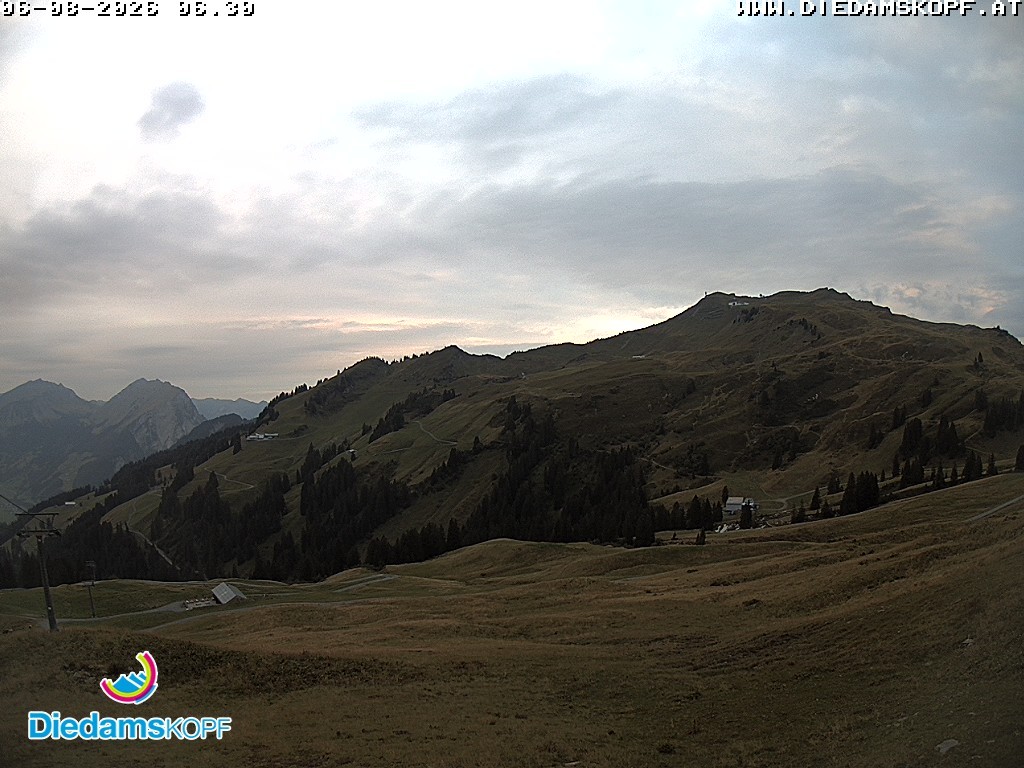 Archiv Foto Webcam Panorama Diedamskopf von der Breitenalpe