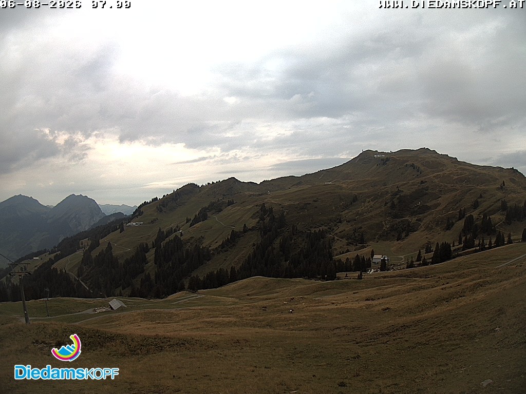 Archiv Foto Webcam Panorama Diedamskopf von der Breitenalpe
