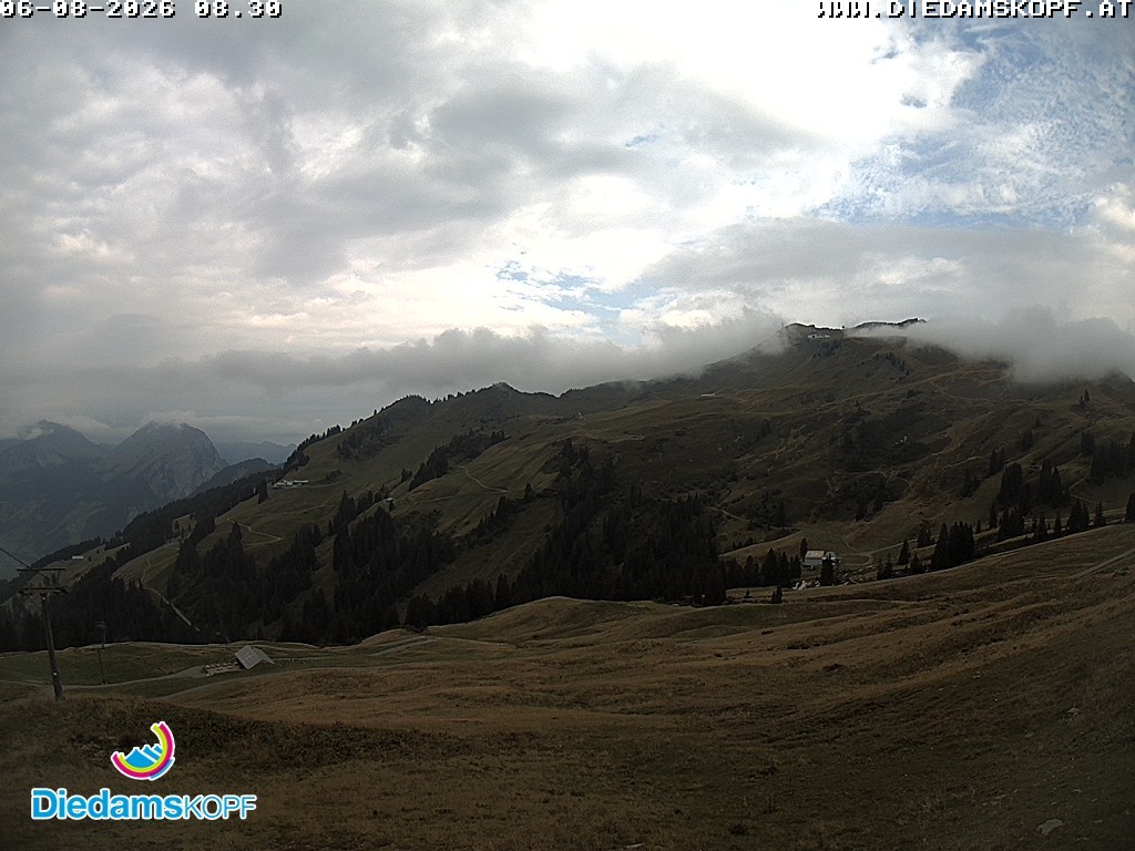 Archiv Foto Webcam Panorama Diedamskopf von der Breitenalpe