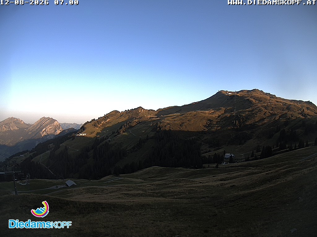 Archiv Foto Webcam Panorama Diedamskopf von der Breitenalpe