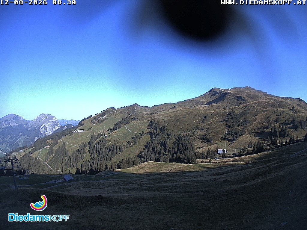 Archiv Foto Webcam Panorama Diedamskopf von der Breitenalpe