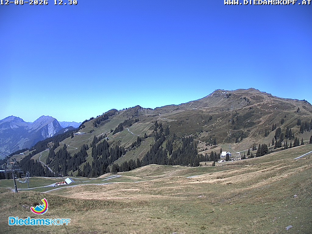 Archiv Foto Webcam Panorama Diedamskopf von der Breitenalpe