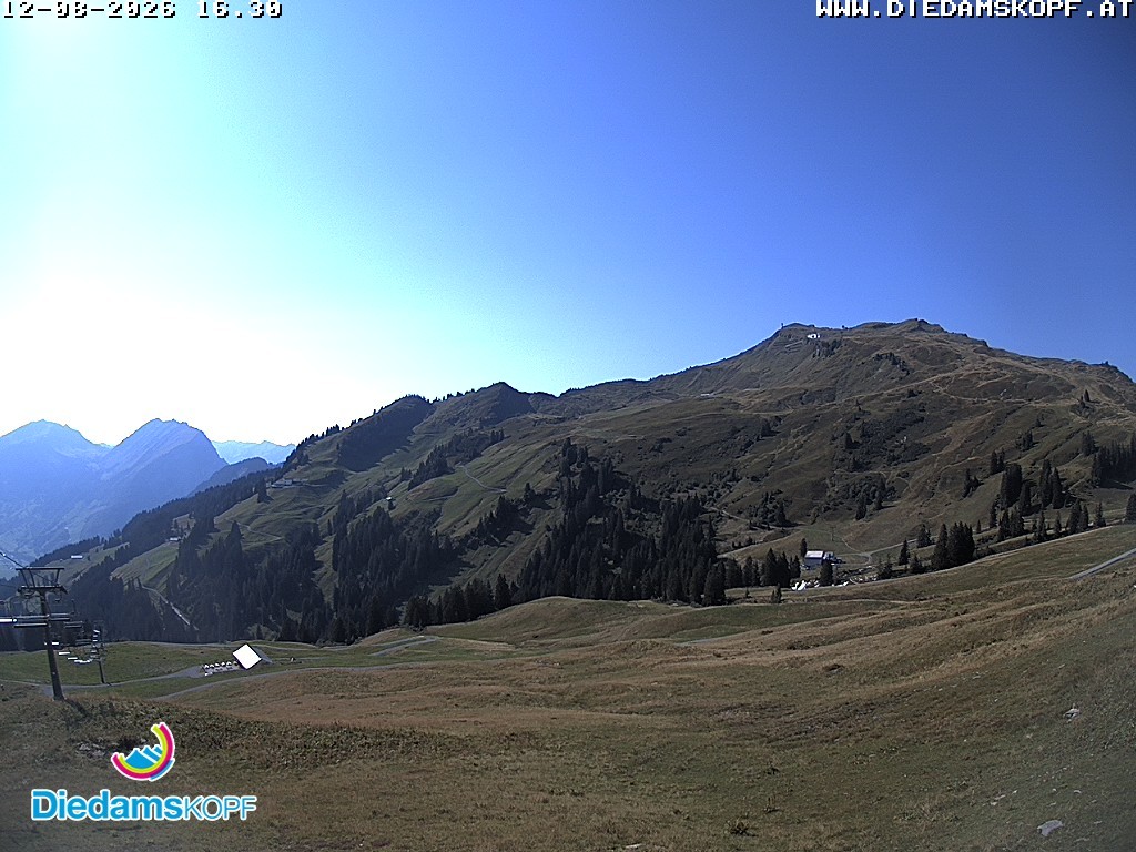 Archiv Foto Webcam Panorama Diedamskopf von der Breitenalpe