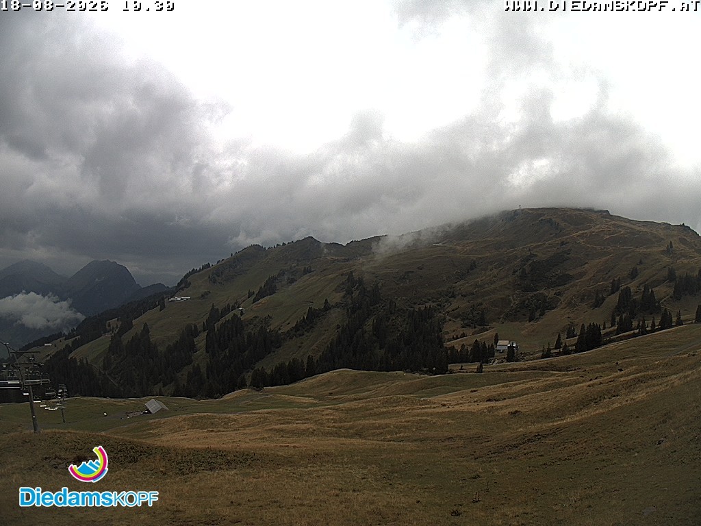 Archiv Foto Webcam Panorama Diedamskopf von der Breitenalpe