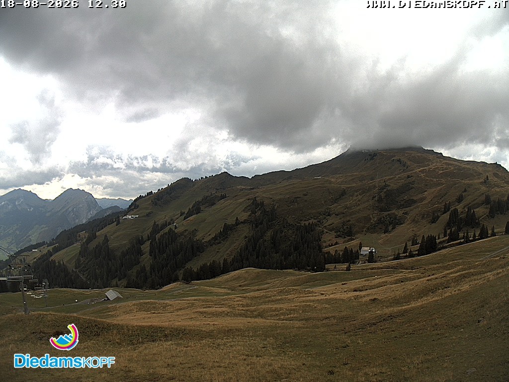 Archiv Foto Webcam Panorama Diedamskopf von der Breitenalpe