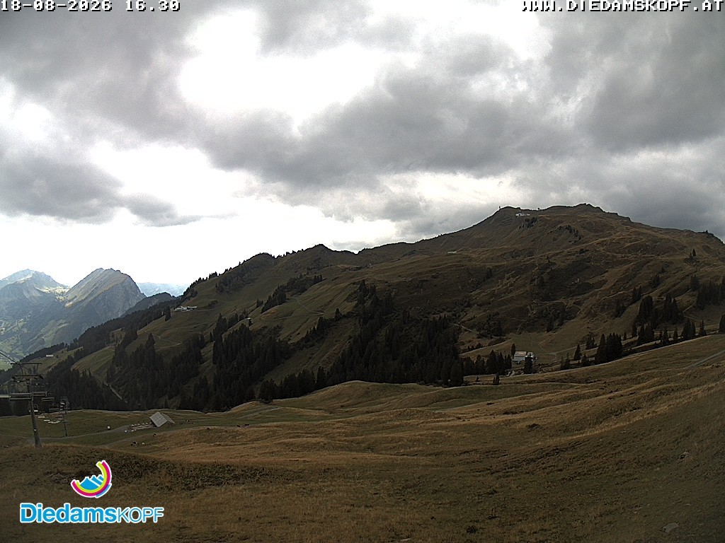 Archiv Foto Webcam Panorama Diedamskopf von der Breitenalpe
