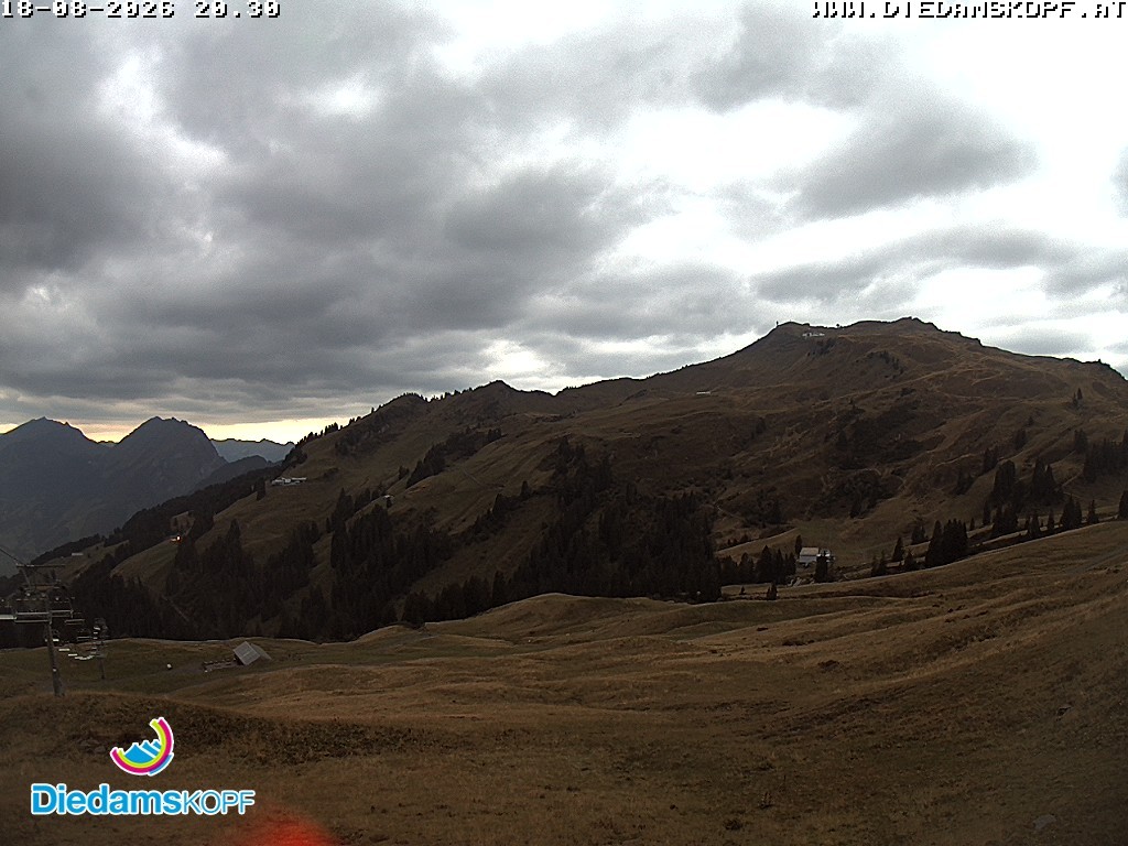 Archiv Foto Webcam Panorama Diedamskopf von der Breitenalpe