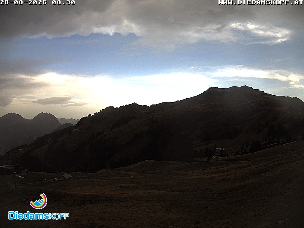 Archiv Foto Webcam Panorama Diedamskopf von der Breitenalpe