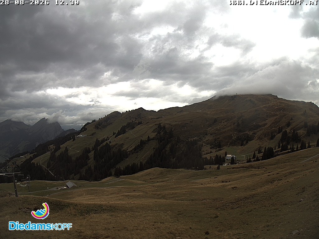 Archiv Foto Webcam Panorama Diedamskopf von der Breitenalpe