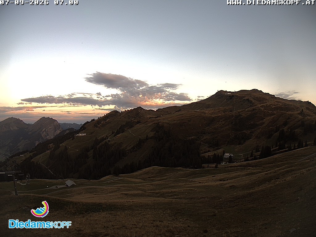 Archiv Foto Webcam Panorama Diedamskopf von der Breitenalpe