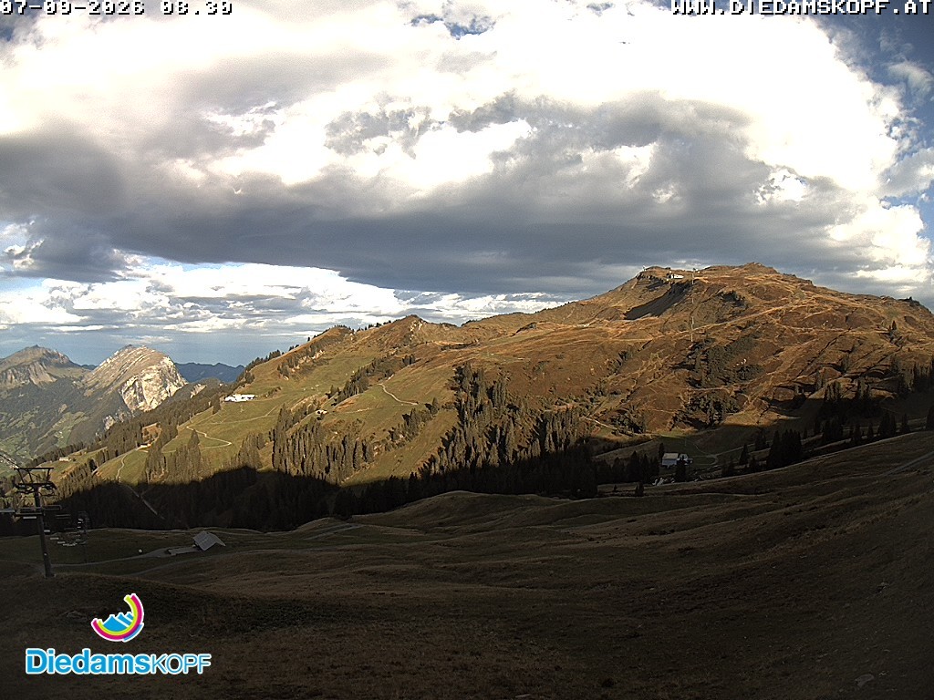 Archiv Foto Webcam Panorama Diedamskopf von der Breitenalpe