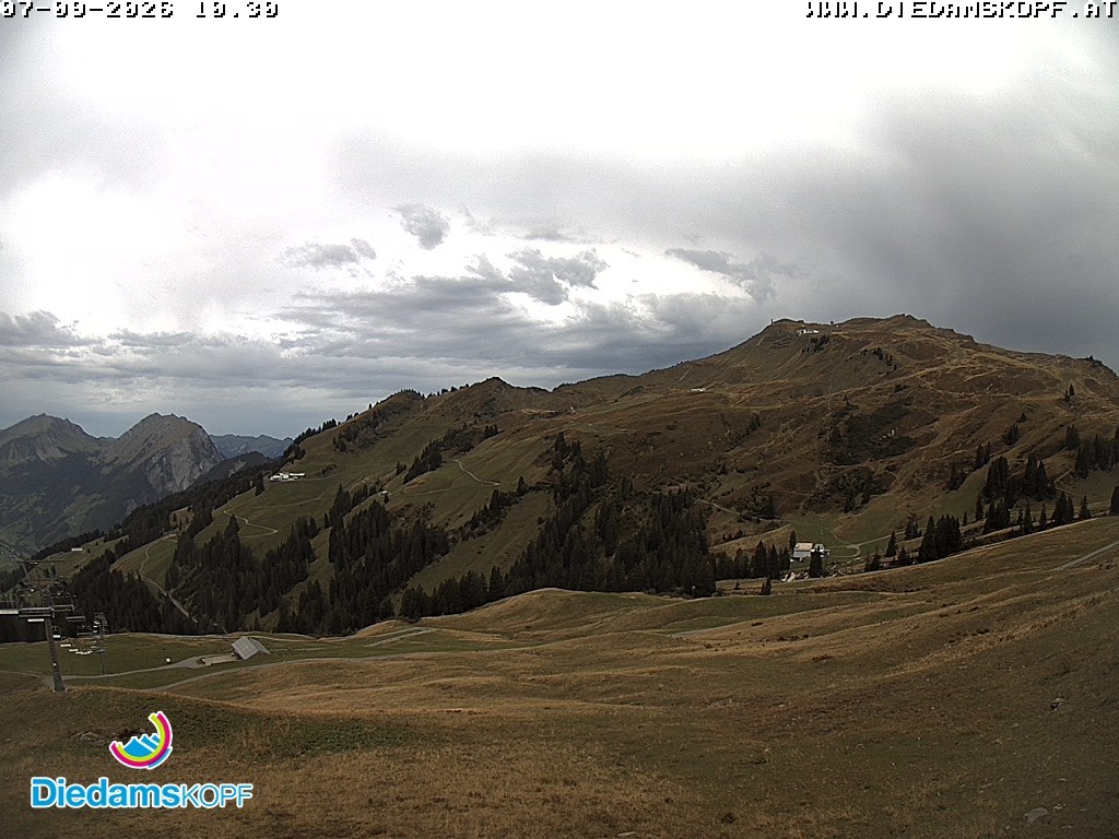Archiv Foto Webcam Panorama Diedamskopf von der Breitenalpe