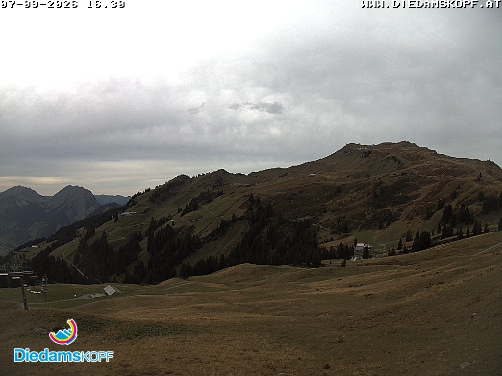 Archiv Foto Webcam Panorama Diedamskopf von der Breitenalpe