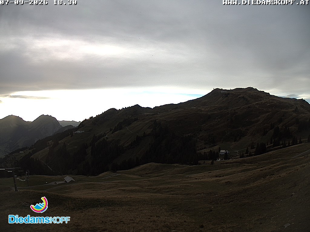 Archiv Foto Webcam Panorama Diedamskopf von der Breitenalpe