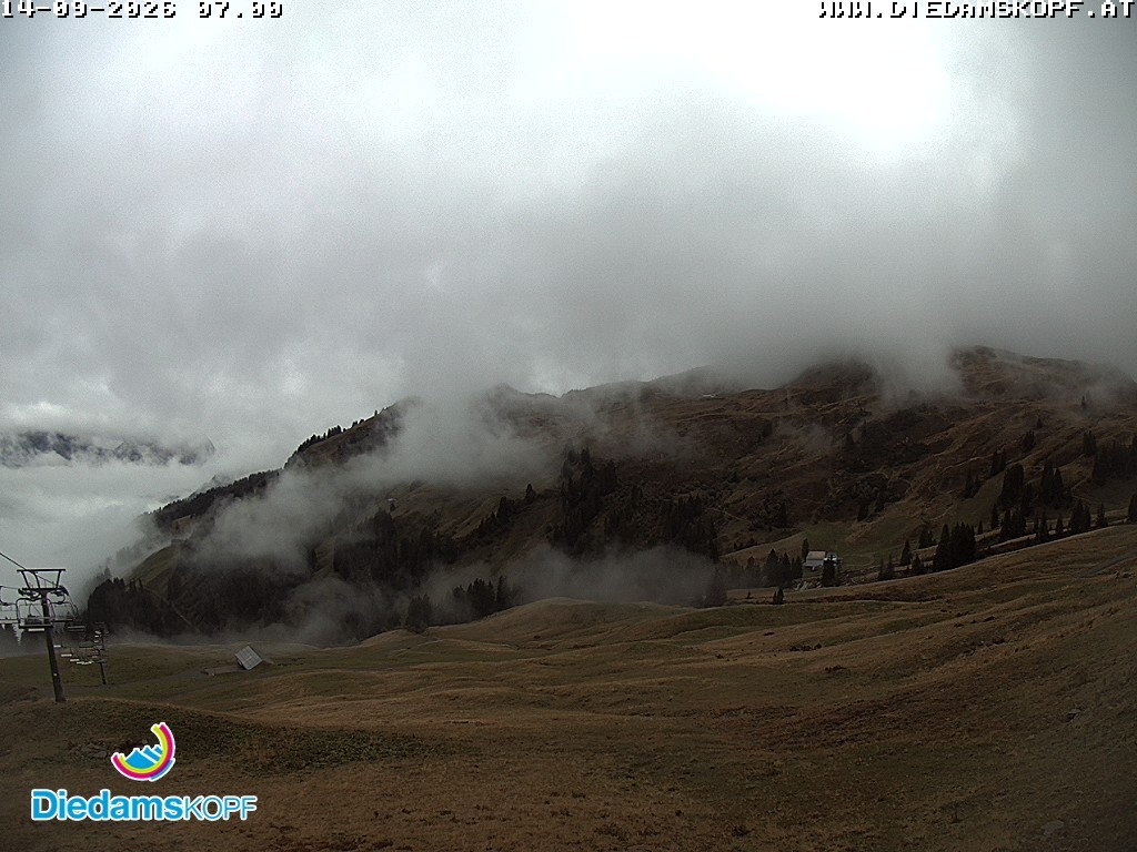Archiv Foto Webcam Panorama Diedamskopf von der Breitenalpe
