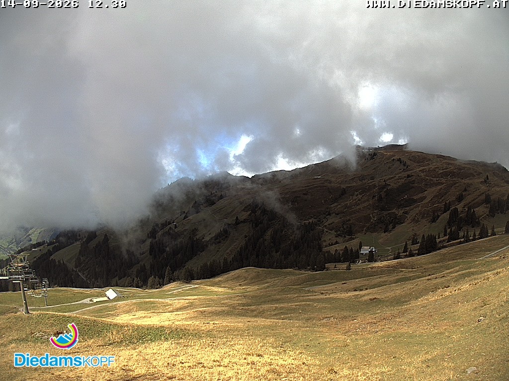 Archiv Foto Webcam Panorama Diedamskopf von der Breitenalpe