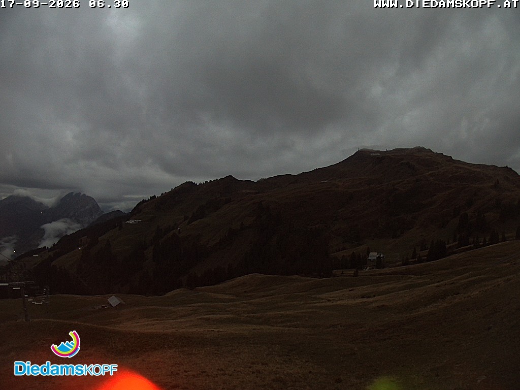 Archiv Foto Webcam Panorama Diedamskopf von der Breitenalpe