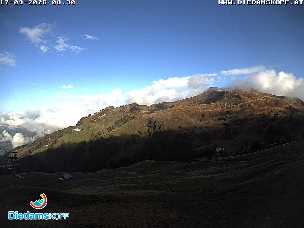Archiv Foto Webcam Panorama Diedamskopf von der Breitenalpe