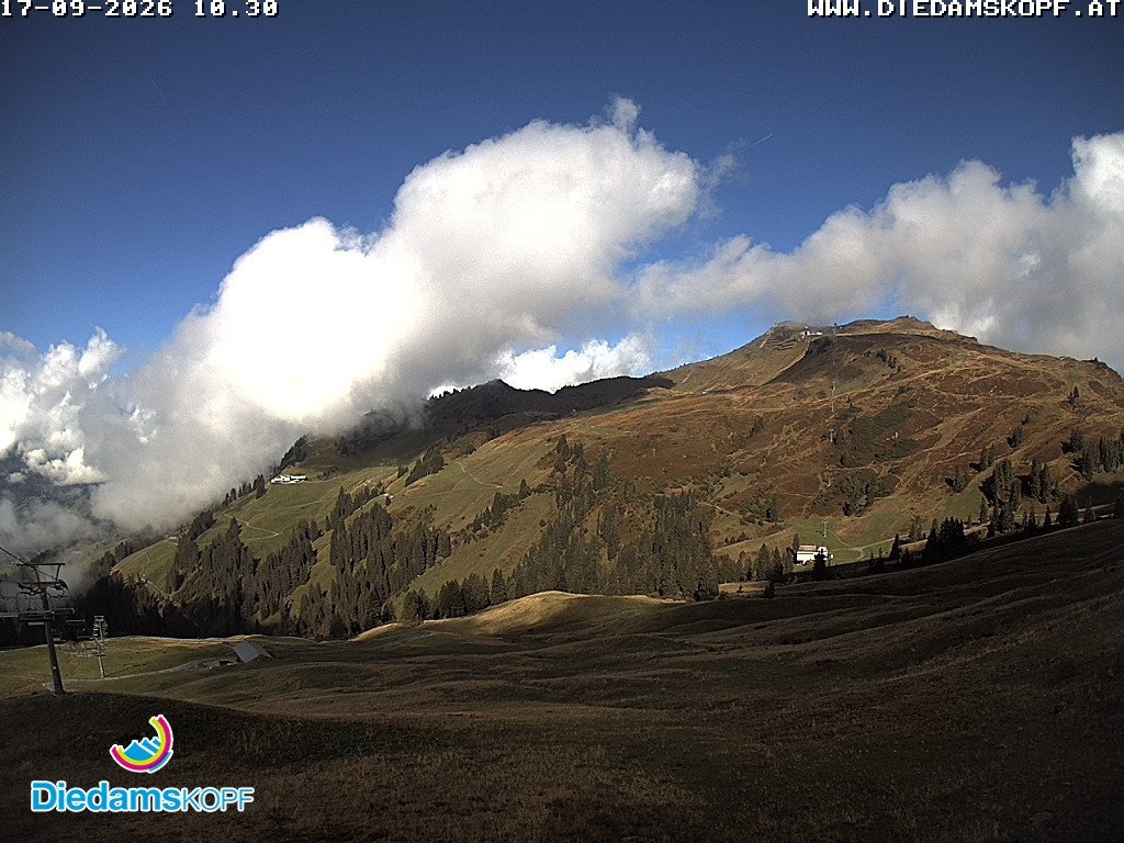 Archiv Foto Webcam Panorama Diedamskopf von der Breitenalpe