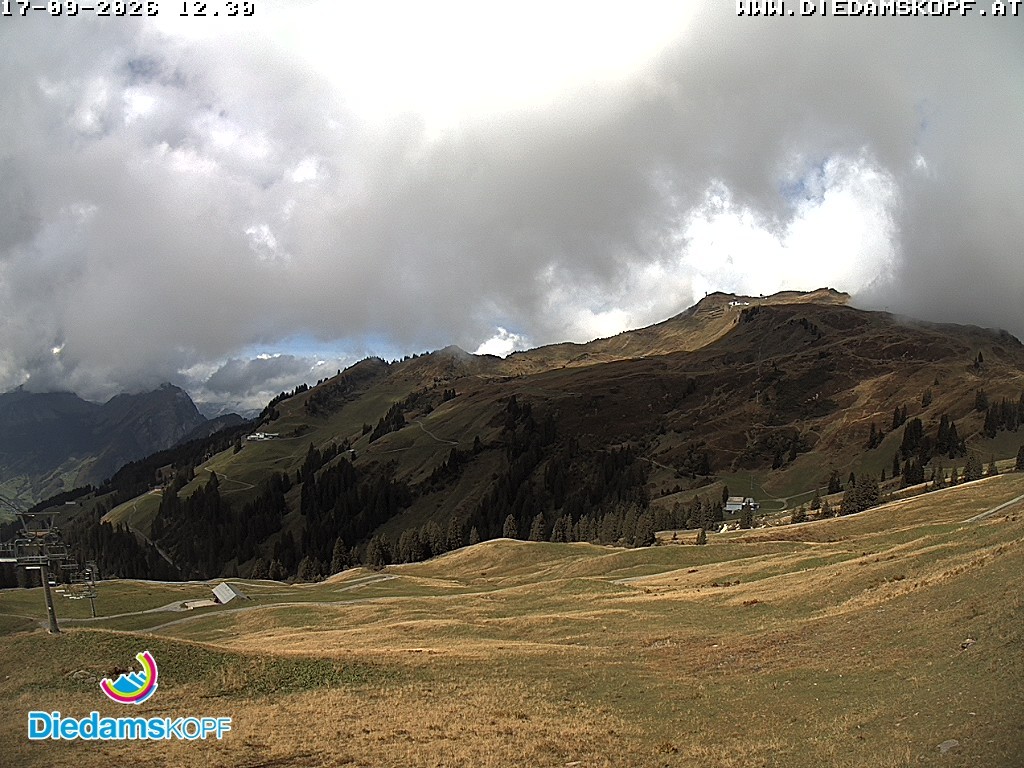 Archiv Foto Webcam Panorama Diedamskopf von der Breitenalpe