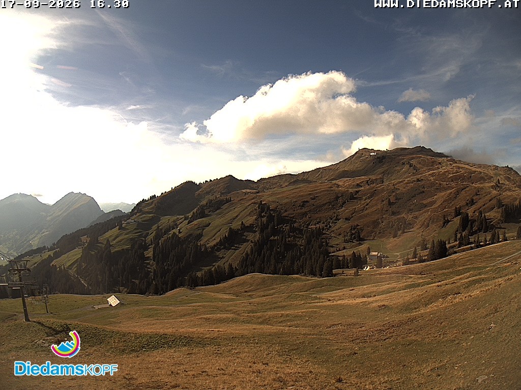 Archiv Foto Webcam Panorama Diedamskopf von der Breitenalpe