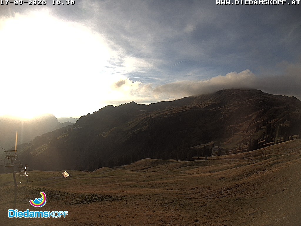 Archiv Foto Webcam Panorama Diedamskopf von der Breitenalpe