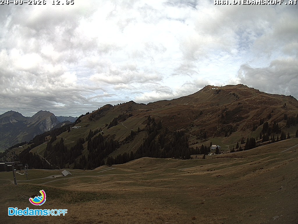 Archiv Foto Webcam Panorama Diedamskopf von der Breitenalpe