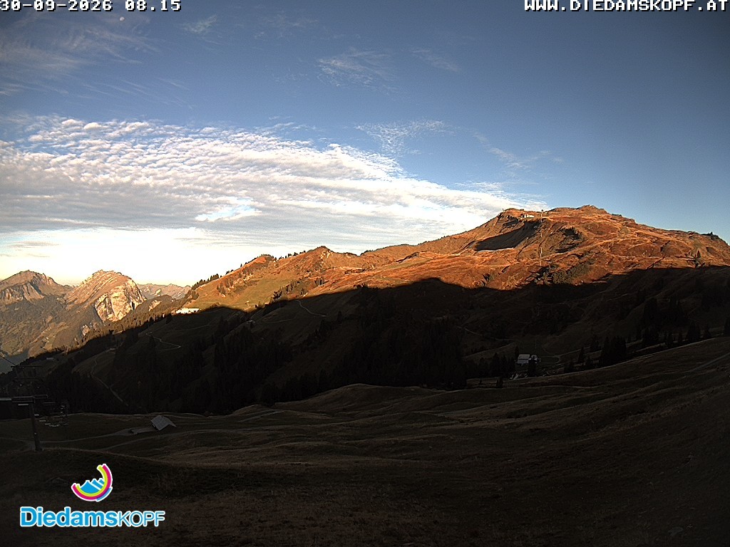 Archiv Foto Webcam Panorama Diedamskopf von der Breitenalpe