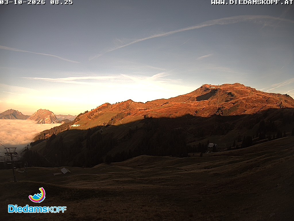 Archiv Foto Webcam Panorama Diedamskopf von der Breitenalpe