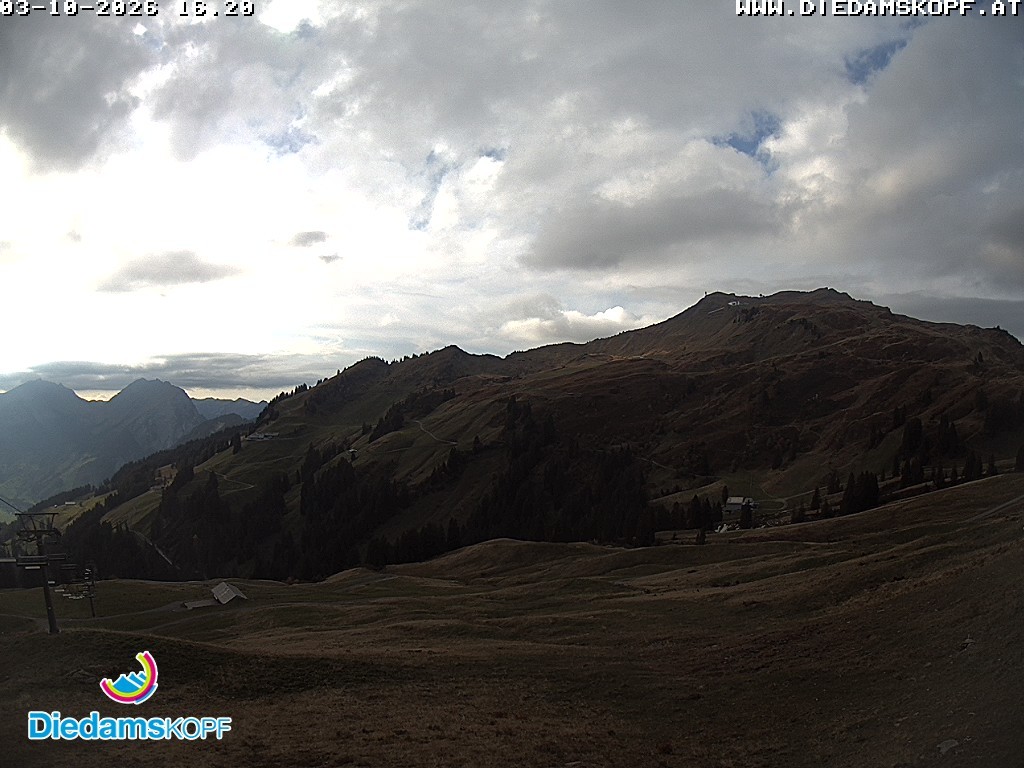Archiv Foto Webcam Panorama Diedamskopf von der Breitenalpe