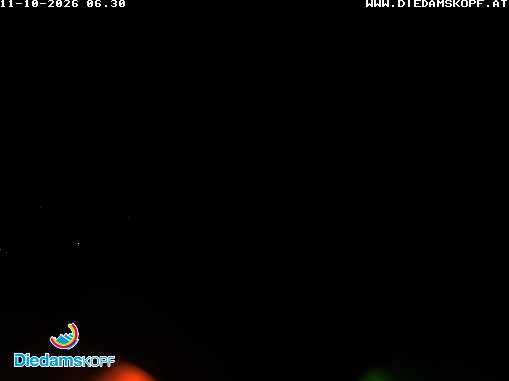 Archived image Webcam Diedamskopf: Panoramic view Breitenalpe