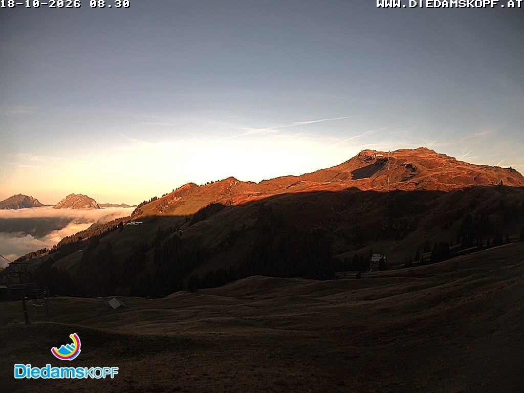 Archiv Foto Webcam Panorama Diedamskopf von der Breitenalpe