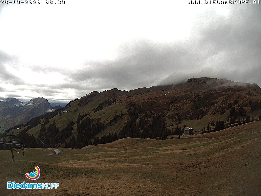 Archiv Foto Webcam Panorama Diedamskopf von der Breitenalpe