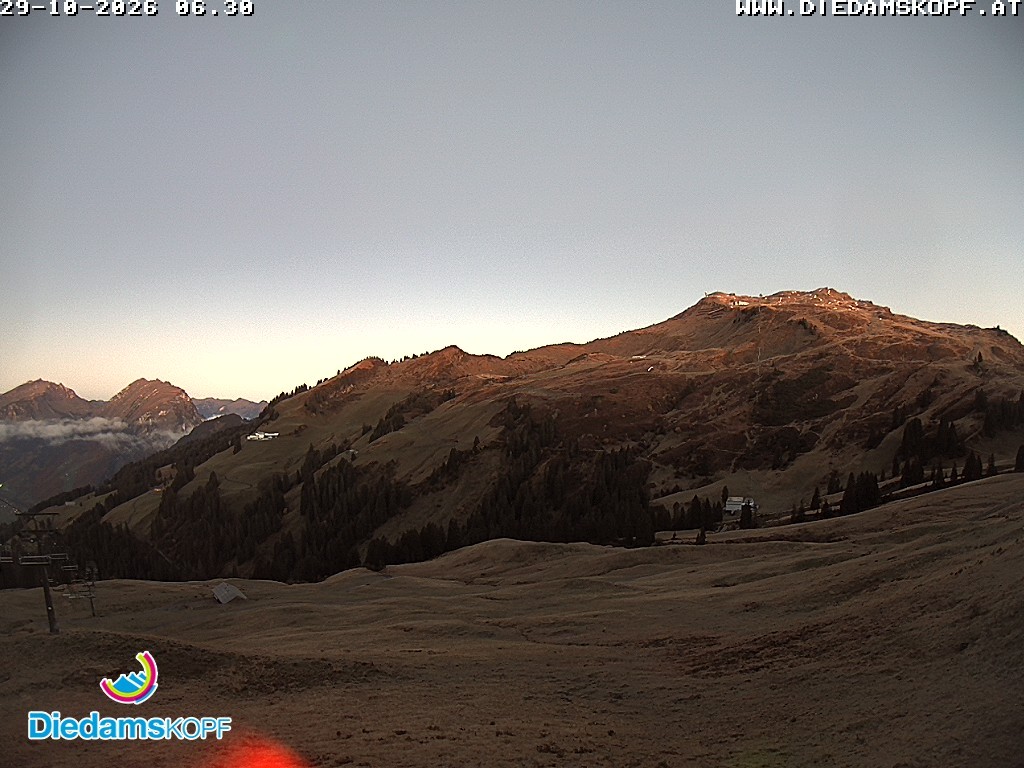 Archiv Foto Webcam Panorama Diedamskopf von der Breitenalpe