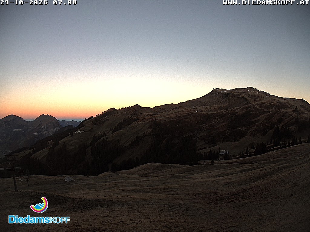Archiv Foto Webcam Panorama Diedamskopf von der Breitenalpe