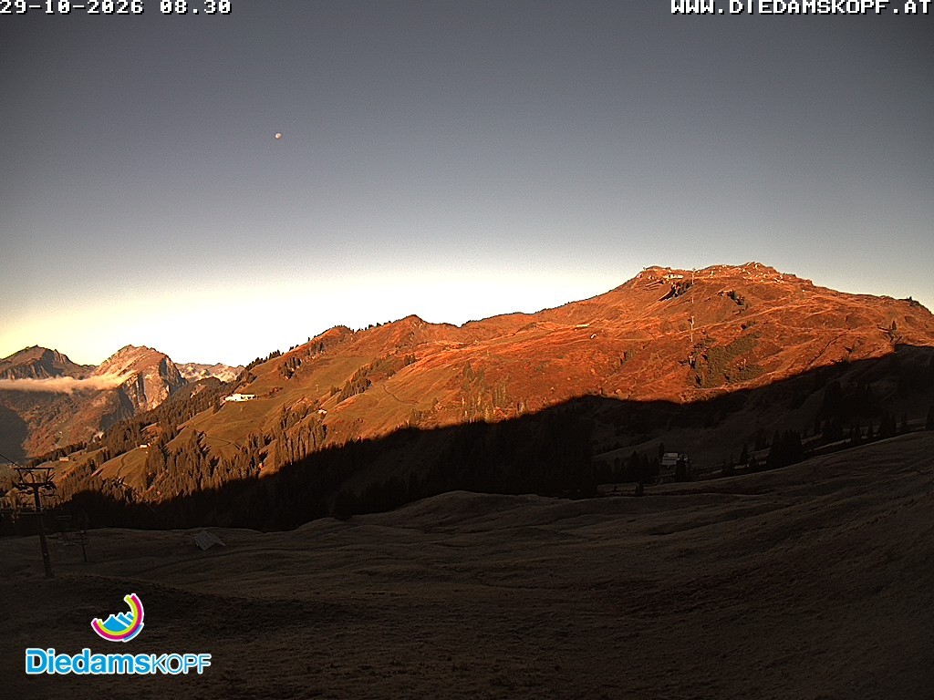 Archiv Foto Webcam Panorama Diedamskopf von der Breitenalpe