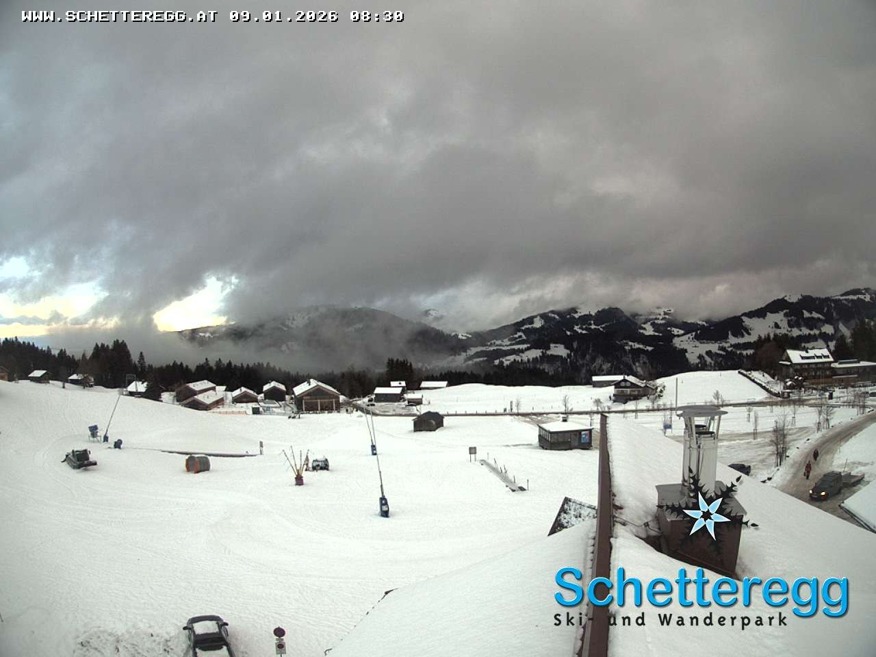 Archiv Foto Webcam Talstation Sessellift Alpe Schetteregg, Vorarlberg