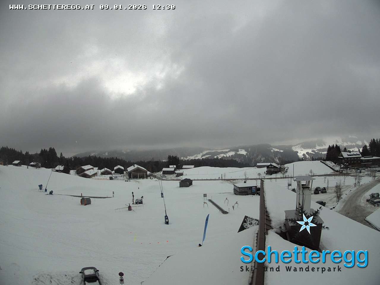 Archiv Foto Webcam Talstation Sessellift Alpe Schetteregg, Vorarlberg