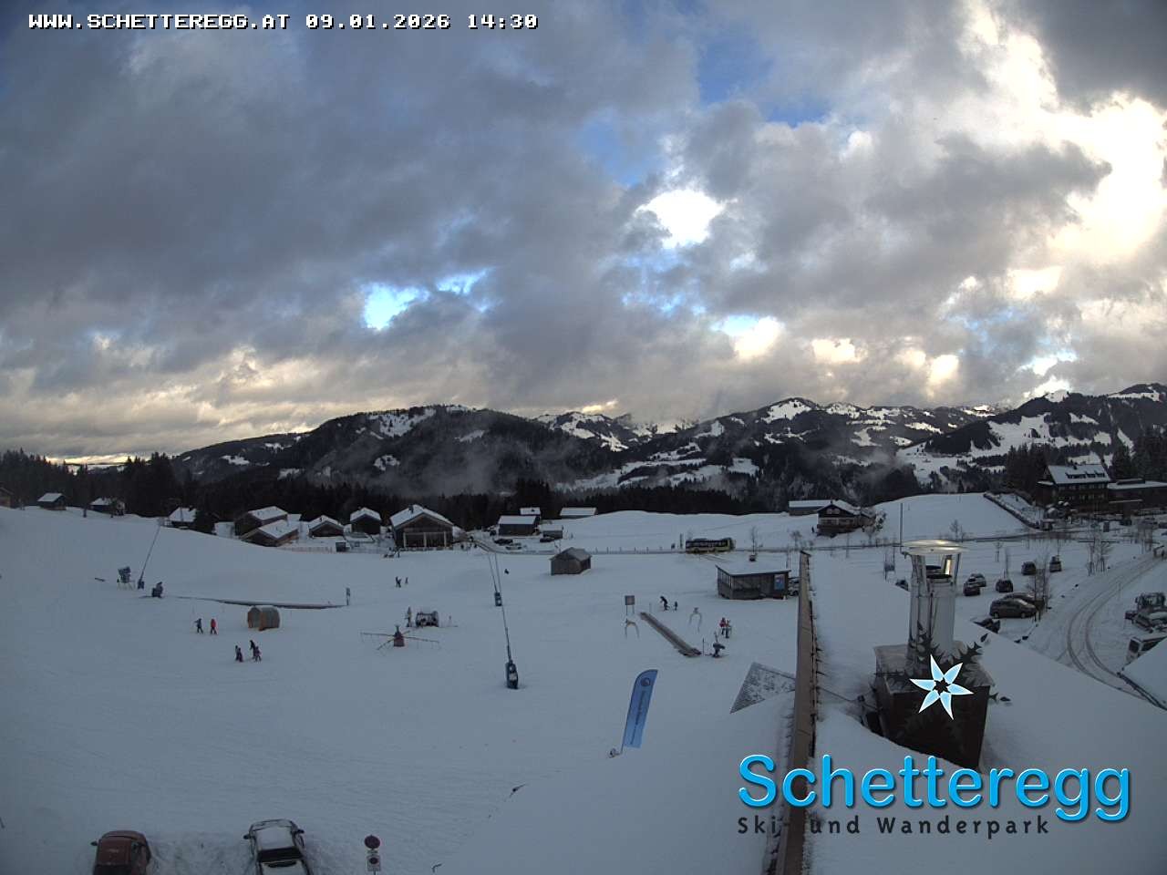 Archiv Foto Webcam Talstation Sessellift Alpe Schetteregg, Vorarlberg