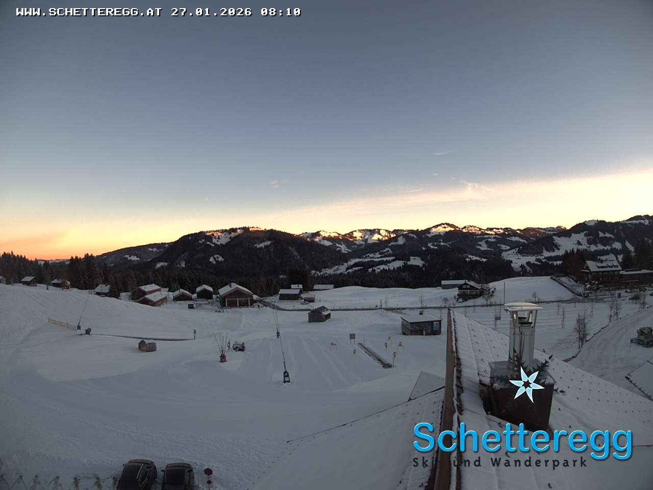 Archiv Foto Webcam Talstation Sessellift Alpe Schetteregg, Vorarlberg