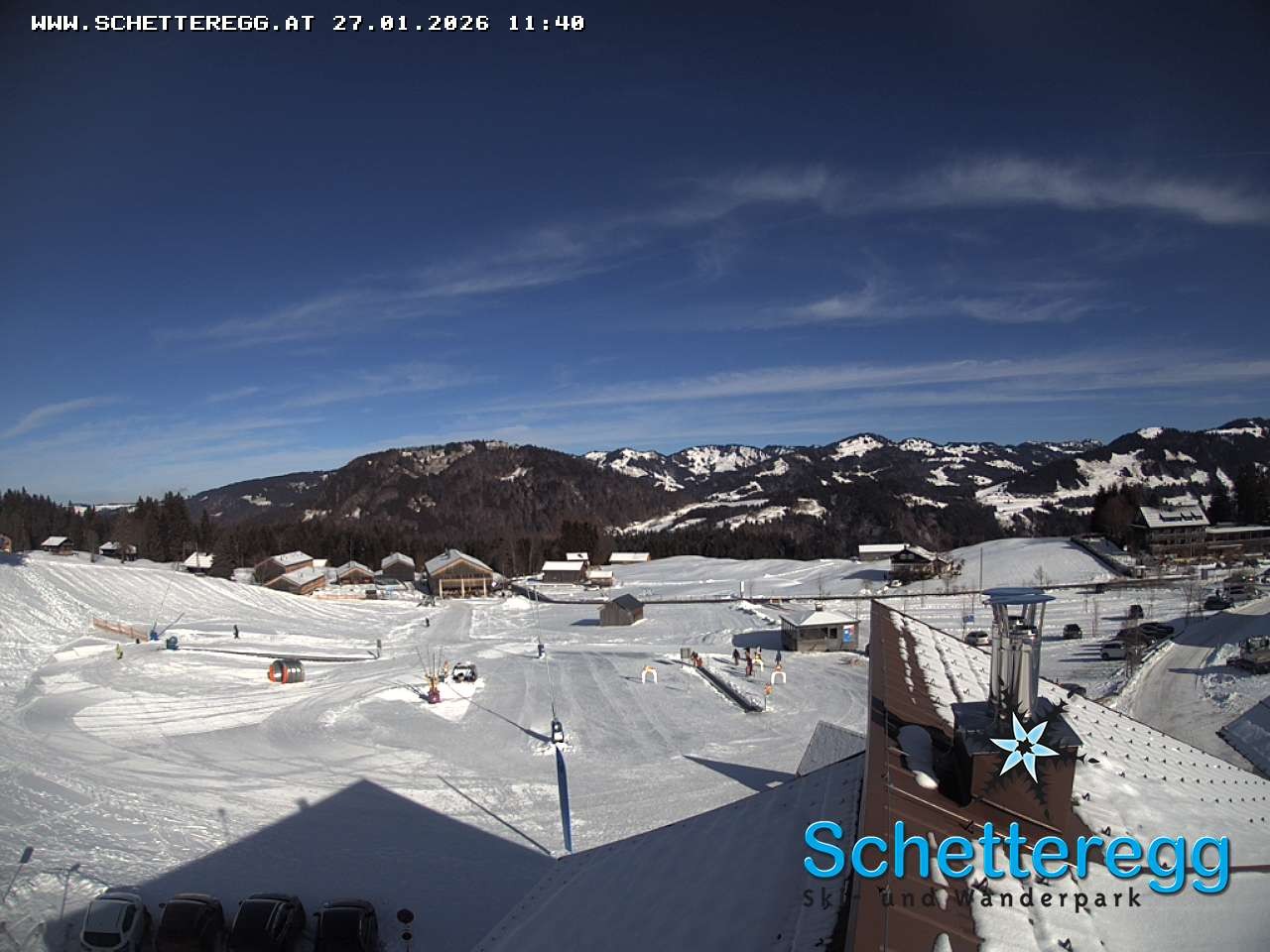 Archiv Foto Webcam Talstation Sessellift Alpe Schetteregg, Vorarlberg