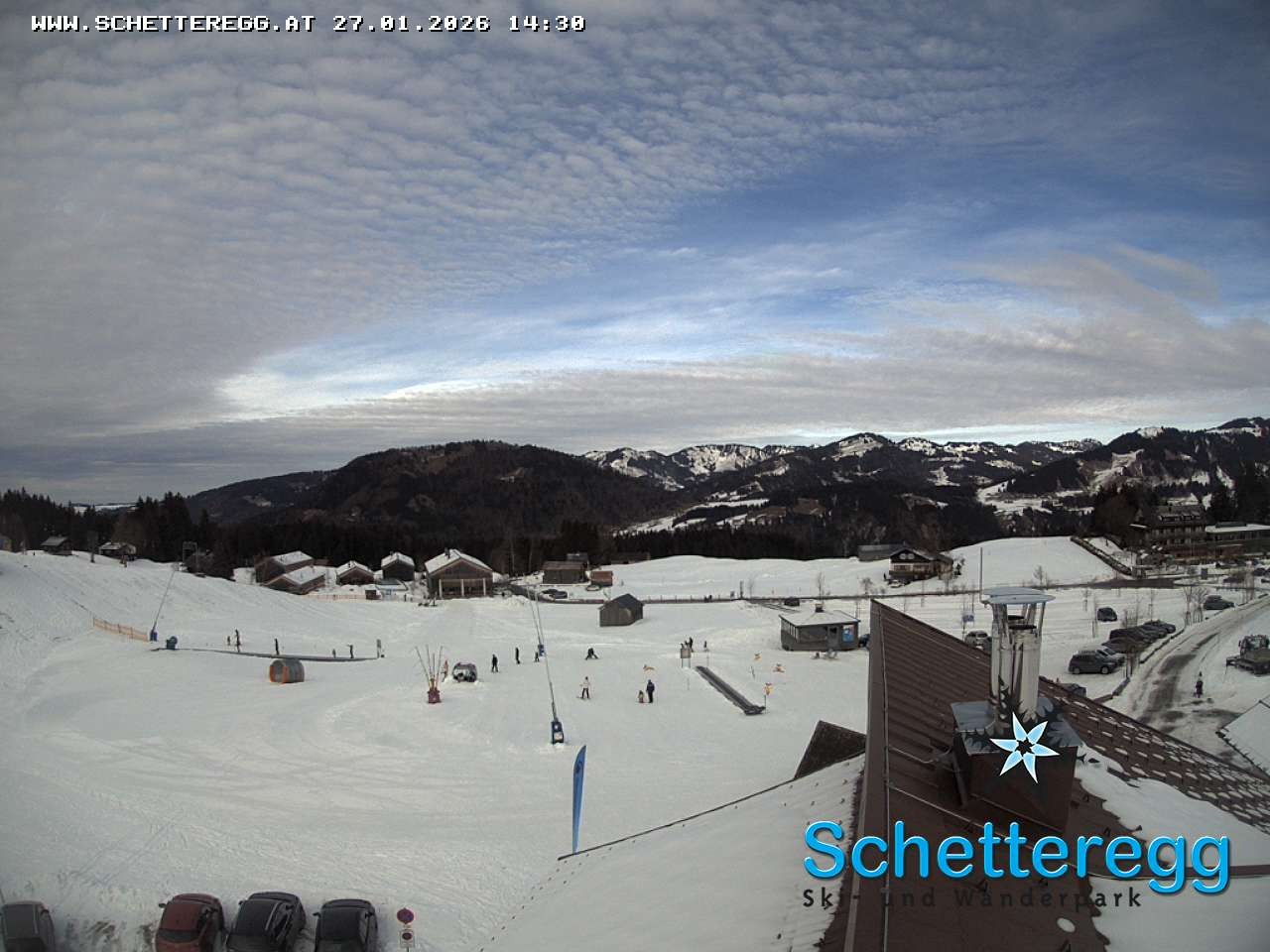 Archiv Foto Webcam Talstation Sessellift Alpe Schetteregg, Vorarlberg