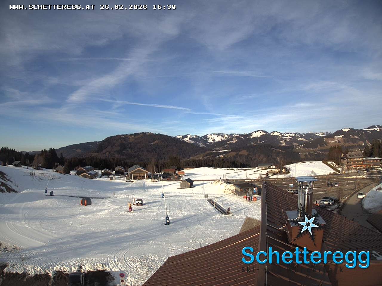 Archiv Foto Webcam Talstation Sessellift Alpe Schetteregg, Vorarlberg