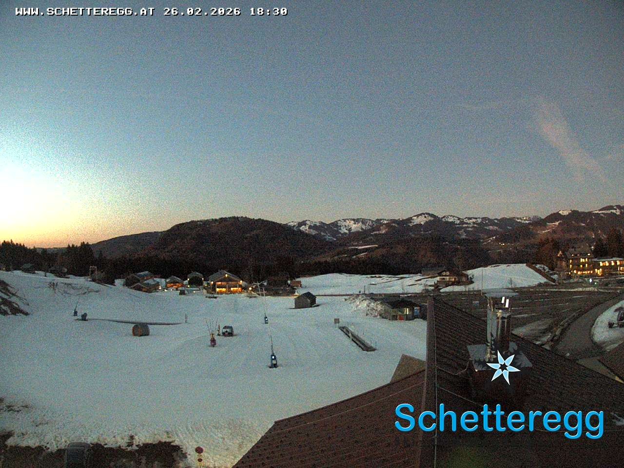 Archived image Webcam Base station Schetteregg, Vorarlberg